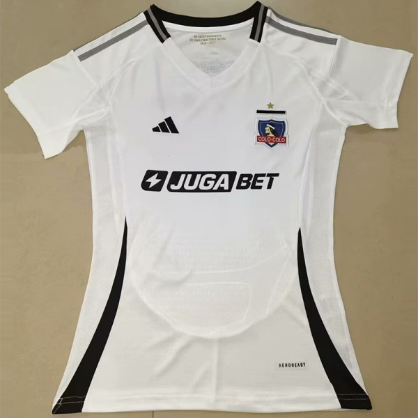 25-26 Colo-Colo Home Women Soccer Jersey (女)