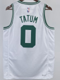 22-23 CELTICS TATUM #0 White Top Quality Hot Pressing NBA Jersey