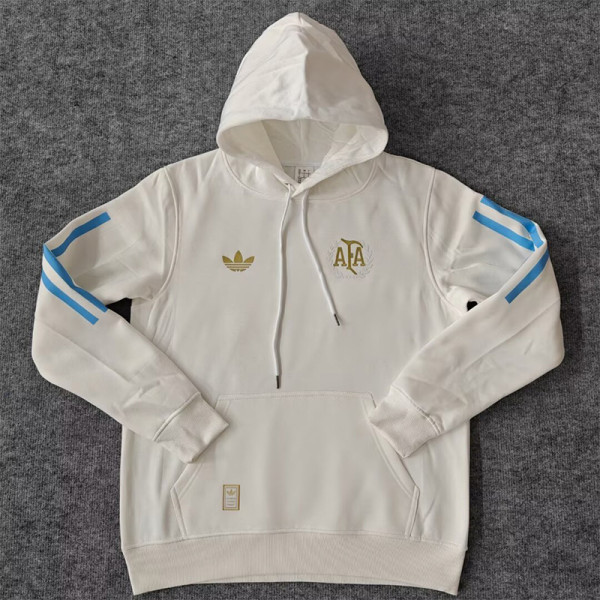 24-25 Argentina White Hoody 白色(加绒)