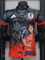 24-25 Japan Black Red Special Edition Player Version Soccer Jersey *红袖边