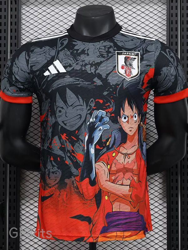 24-25 Japan Black Red Special Edition Player Version Soccer Jersey *红袖边