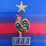2004 France Home Retro Soccer Jersey