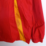24-25 Spain Black Red Windbreaker