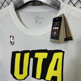 T107 JAZZ UTA White High Quality Casual T-Shirt