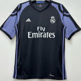 2016-2017 RMA Away Black Retro Soccer Jersey