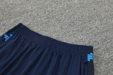 24-25 Napoli Black Blue Training Short Suit