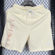 M006 Jordan Beige Pure Cotton Fabric Casual Short Pants