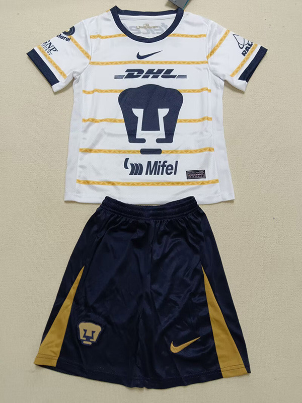 24-25 Pumas UNAM Home Kids Soccer Jersey