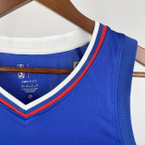 22-23 Clippers GEORGE #13 Blue Top Quality Hot Pressing NBA Jersey