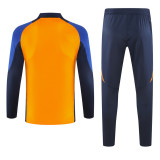 24-25 JUV Orange Kids Half Pull Tracksuit (童装)(半拉链)