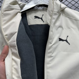 2024 PM Velvet Thickened warm Beige Outdoor Jackets #F10加绒冲锋衣