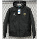 24-25 PSG Jordan Cotton Thickened warm Black Outdoor Jackets #P2加棉冲锋衣