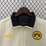 2024 Dortmund Black & Khaki Double Sided Windbreaker (双面风衣)