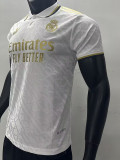 24-25 RMA White Special Edition Player Version Soccer Jersey #三叶白