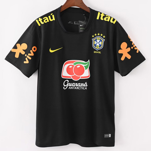 2020 Brazil Black Training shirts