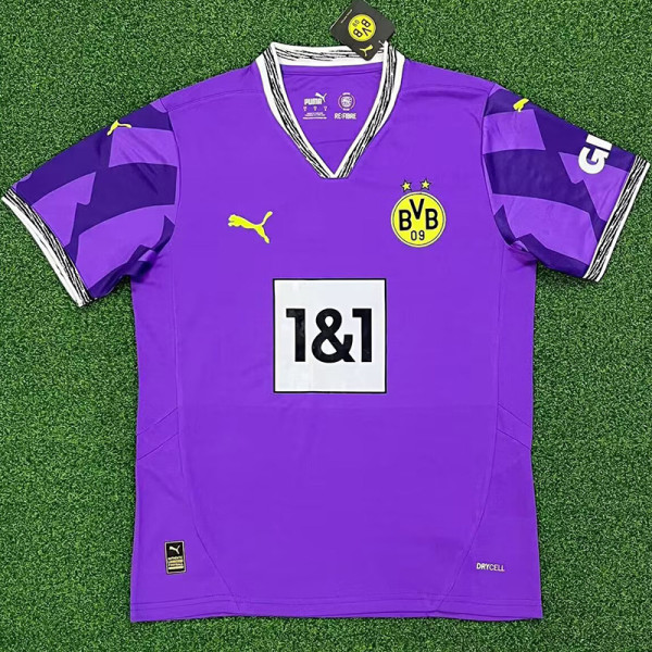 24-25 Dortmund Purple Special Edition Fans Soccer Jersey