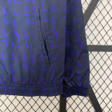 23-24 RMA Black & Blue Double Sided Windbreaker (双面风衣)