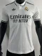 24-25 RMA White Special Edition Player Version Soccer Jersey *三叶草翻领