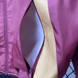 24-25 Roma Red & Khaki Double Sided Windbreaker (双面风衣)