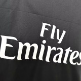 2016-2017 RMA Away Black Long Sleeve Retro Soccer Jersey (长袖)