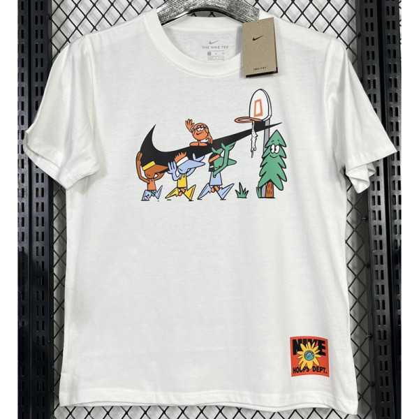 T219 NK White High Quality Casual T-Shirt #小标