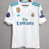 2017-2018 RMA Home Retro Soccer Jersey