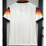 1992 Germany Home Retro Soccer Jersey