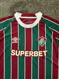 25-26 Fluminense Home Fans Soccer Jersey