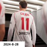 24-25 River Plate Home Player Version Soccer Jersey