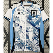 24-25 Japan Blue Special Edition Fans Training Shirts (蓝动漫)