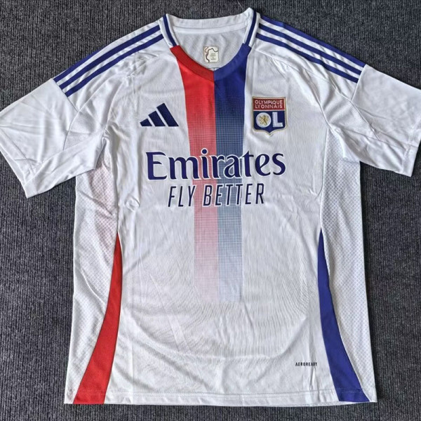 24-25 Lyon Home Fans Soccer Jersey