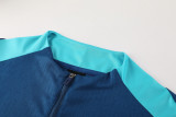 24-25 Portugal Royal blue Half Pull Tracksuit #01(半拉链)