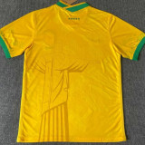 22-23 Brazil Special Edition Yellow Training Soccer Jersey 女神版