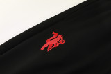 24-25 Man Utd Black Jacket Tracksuit #06