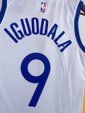 22-23 WARRIORS IGUODALA #9 White Top Quality Hot Pressing NBA Jersey (V领)