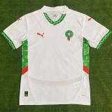 24-25 Morocco Away Fans Soccer Jersey