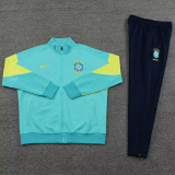 24-25 Brazil Lake Green Jacket Tracksuit