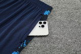 24-25 Napoli Black Blue Training Short Suit