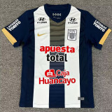 25-26 Alianza Lima Home Fans Soccer Jersey