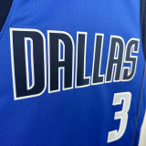 22-23 Dallas Mavericks DAVIS #3 Blue Top Quality Hot Pressing NBA Jersey