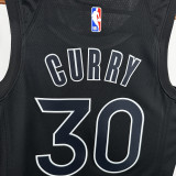 WARRIORS CURRY #30 Black Glory Edition Top Quality Hot Pressing NBA Jersey 荣耀版