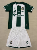 24-25 Santos Laguna Home Kids Soccer Jersey
