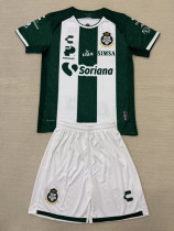 24-25 Santos Laguna Home Kids Soccer Jersey