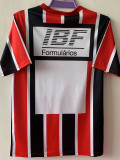 1991 Sao Paulo Away Retro Soccer Jersey