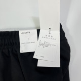 M001 Jordan Black Pure Cotton Fabric Casual Short Pants *黑标