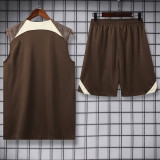 24-25 Corinthians Brown Tank top and shorts suit