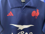 24-25 France Home Rugby Jersey