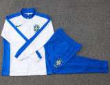 24-25 Brazil White Jacket Tracksuit #A785