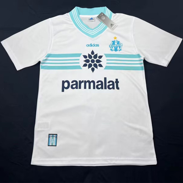 1996-1997 Marseille Home Retro Soccer Jersey