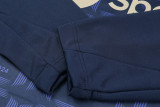 24-25 BAR Royal blue Kids Half Pull Tracksuit (童装)(半拉链)